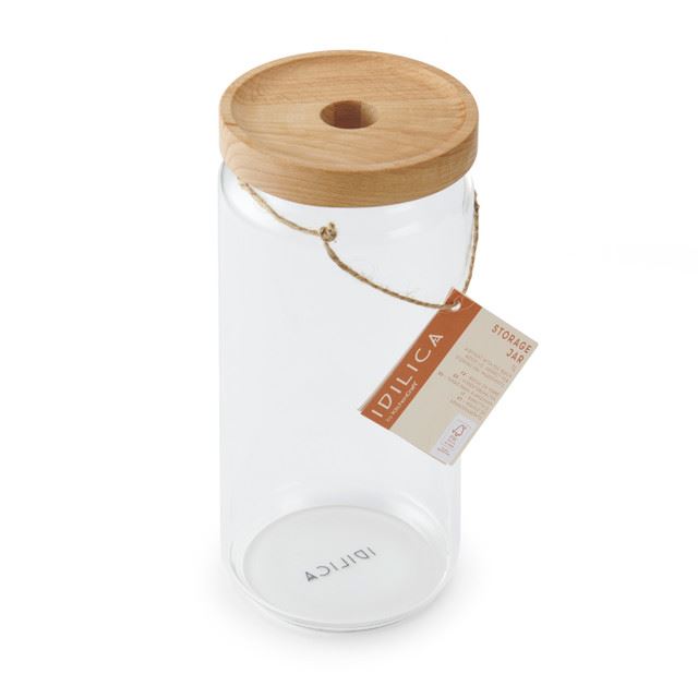 KitchenCraft Idilica bulk jar, 1000 ml, IDGLSSTORMED