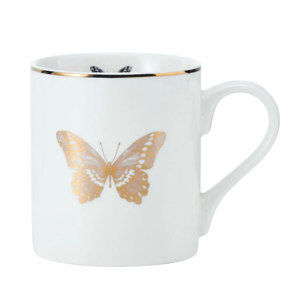 Mikasa Butterflies Mug, 280 ml, MKCANBFLY